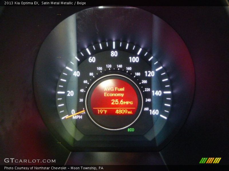 Satin Metal Metallic / Beige 2013 Kia Optima EX