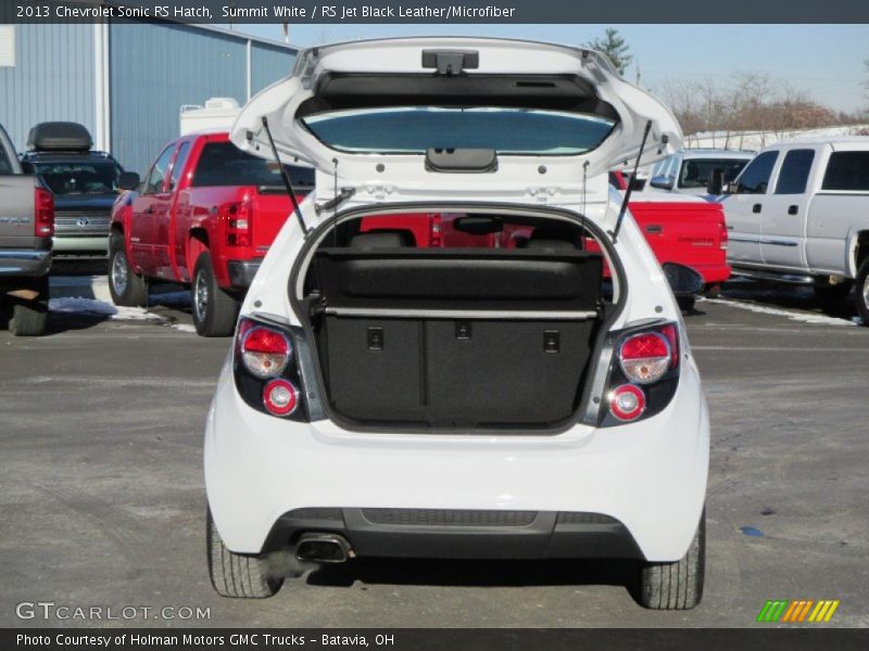  2013 Sonic RS Hatch Trunk