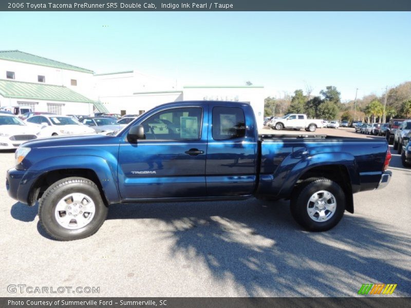 Indigo Ink Pearl / Taupe 2006 Toyota Tacoma PreRunner SR5 Double Cab