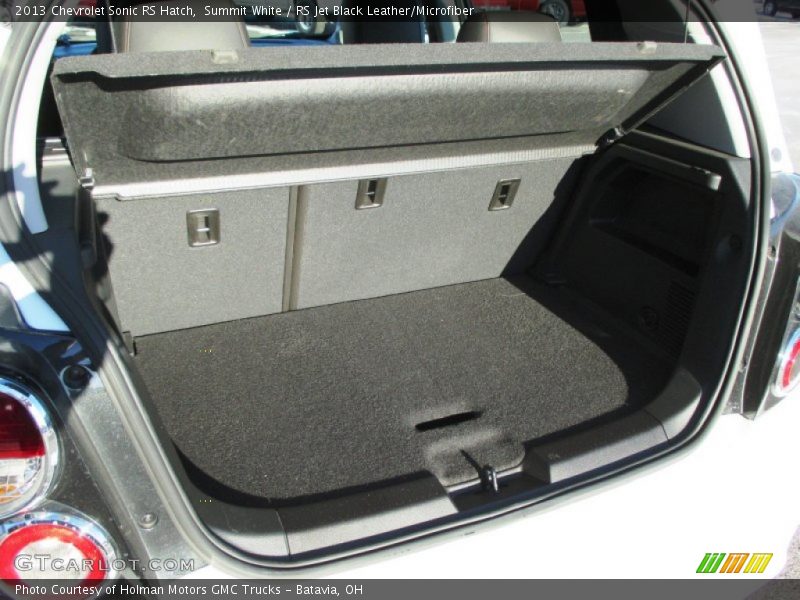  2013 Sonic RS Hatch Trunk