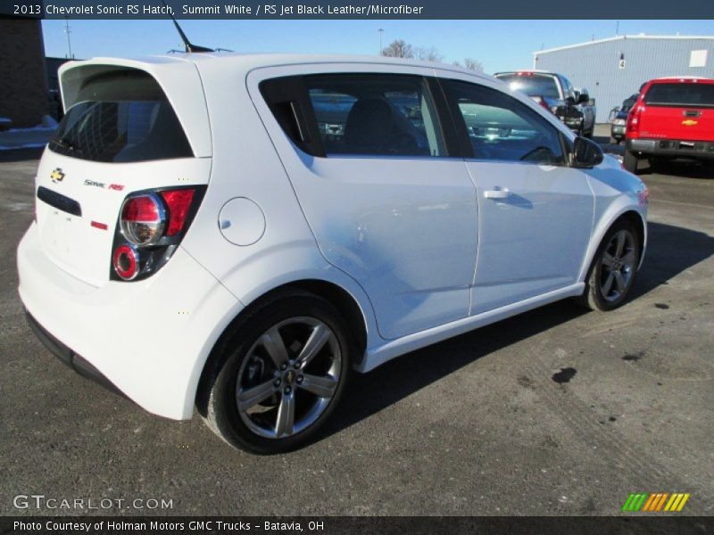  2013 Sonic RS Hatch Summit White