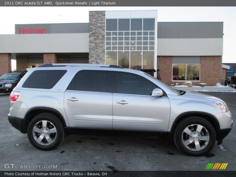 Quicksilver Metallic / Light Titanium 2011 GMC Acadia SLT AWD