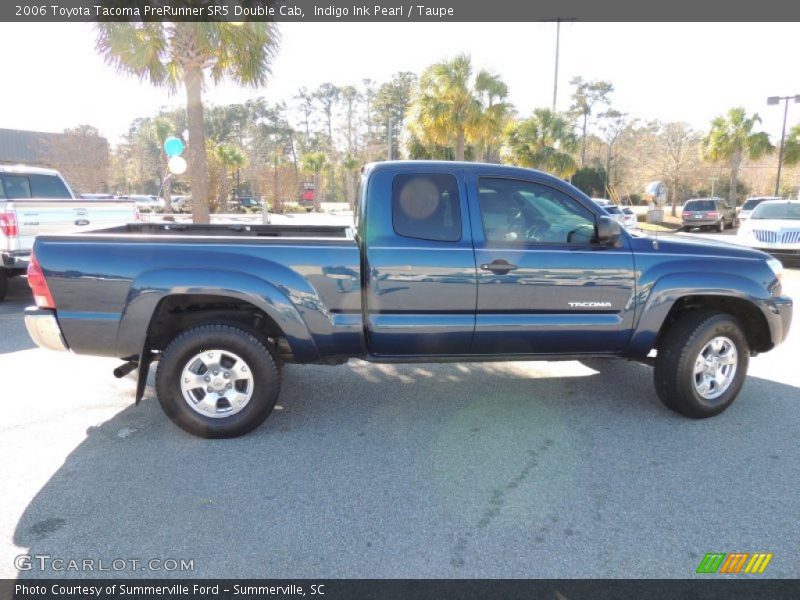 Indigo Ink Pearl / Taupe 2006 Toyota Tacoma PreRunner SR5 Double Cab