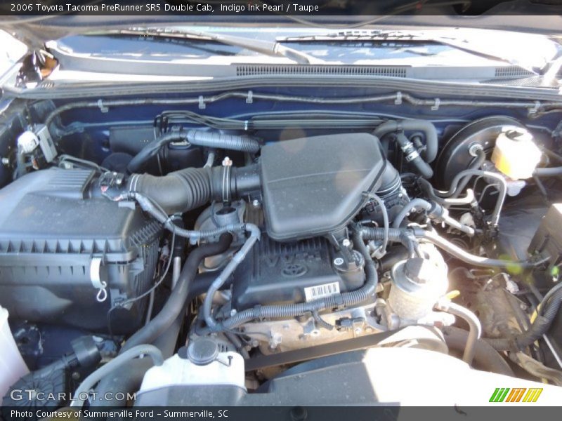 Indigo Ink Pearl / Taupe 2006 Toyota Tacoma PreRunner SR5 Double Cab