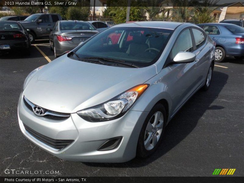 Silver / Gray 2013 Hyundai Elantra GLS
