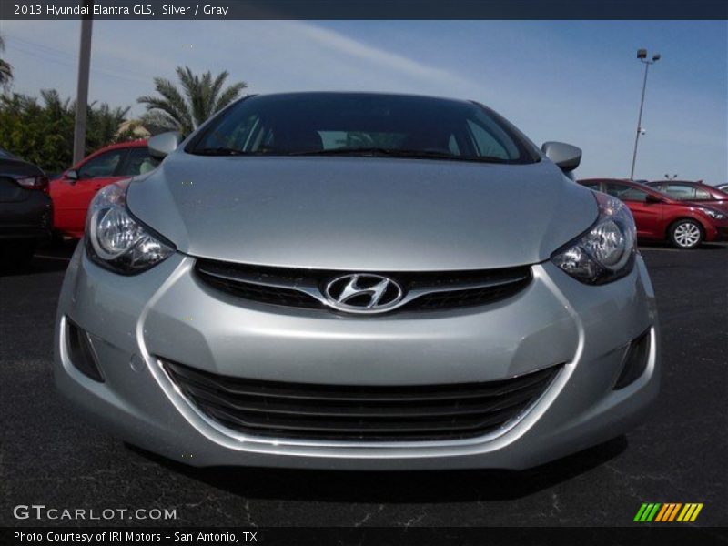 Silver / Gray 2013 Hyundai Elantra GLS