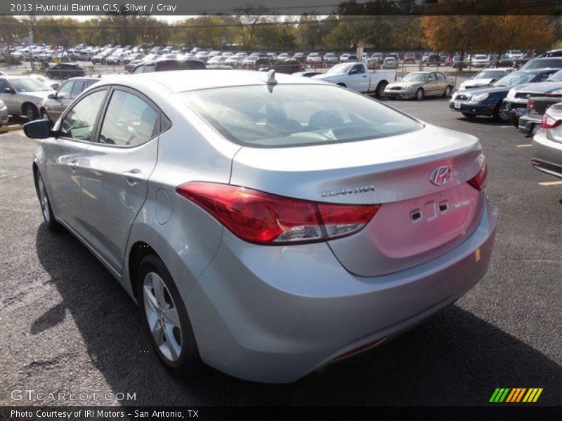 Silver / Gray 2013 Hyundai Elantra GLS