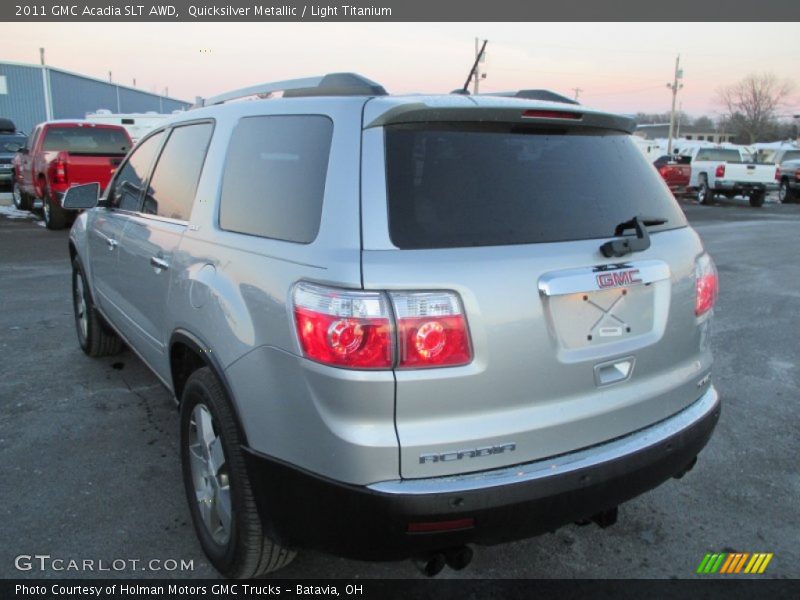 Quicksilver Metallic / Light Titanium 2011 GMC Acadia SLT AWD