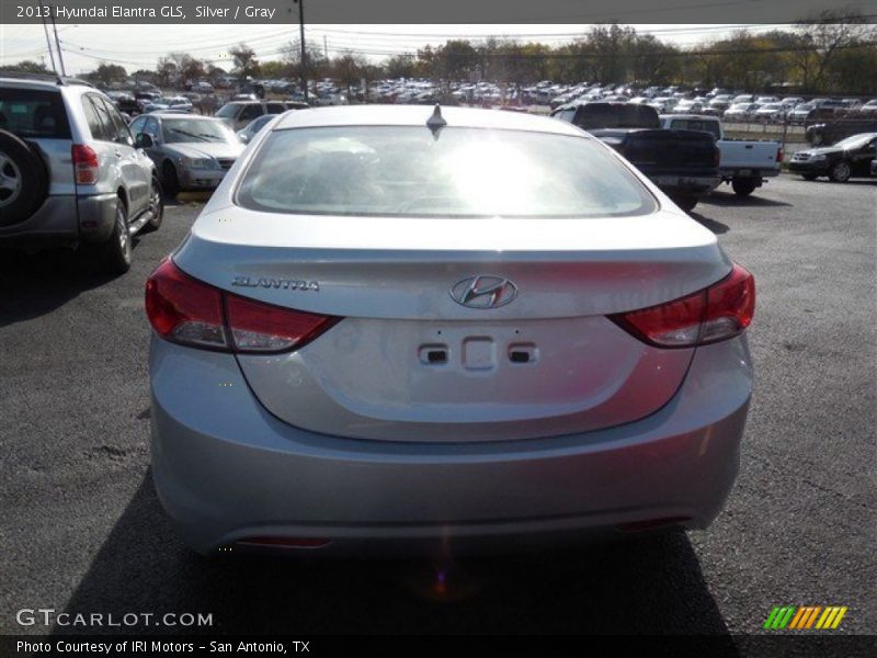 Silver / Gray 2013 Hyundai Elantra GLS