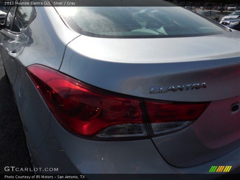 Silver / Gray 2013 Hyundai Elantra GLS