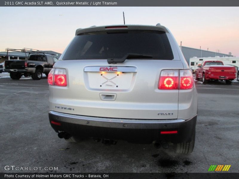 Quicksilver Metallic / Light Titanium 2011 GMC Acadia SLT AWD