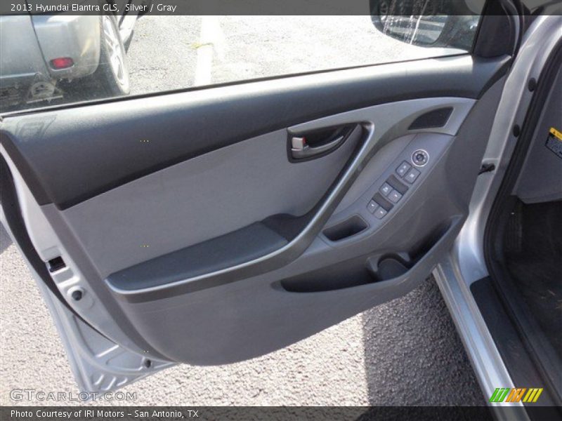Silver / Gray 2013 Hyundai Elantra GLS