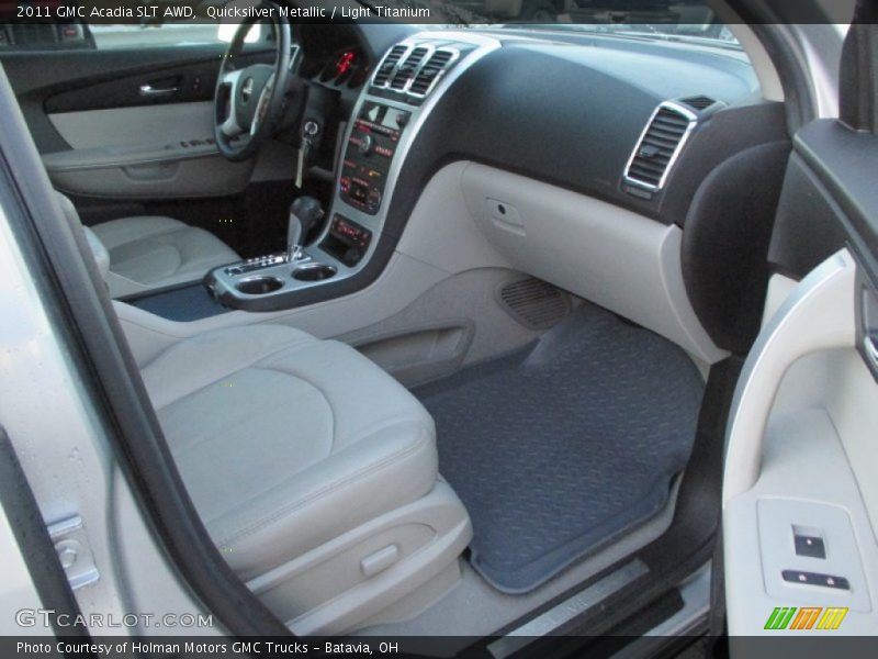 Quicksilver Metallic / Light Titanium 2011 GMC Acadia SLT AWD