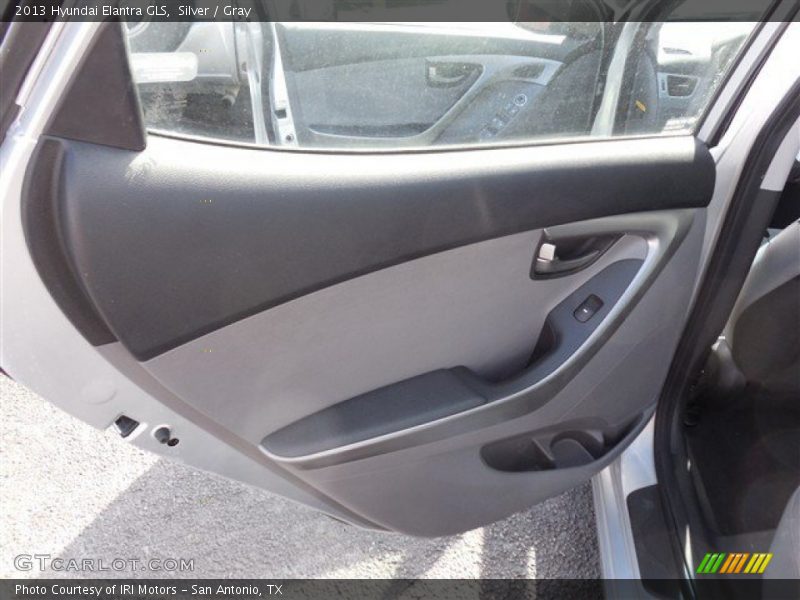 Silver / Gray 2013 Hyundai Elantra GLS