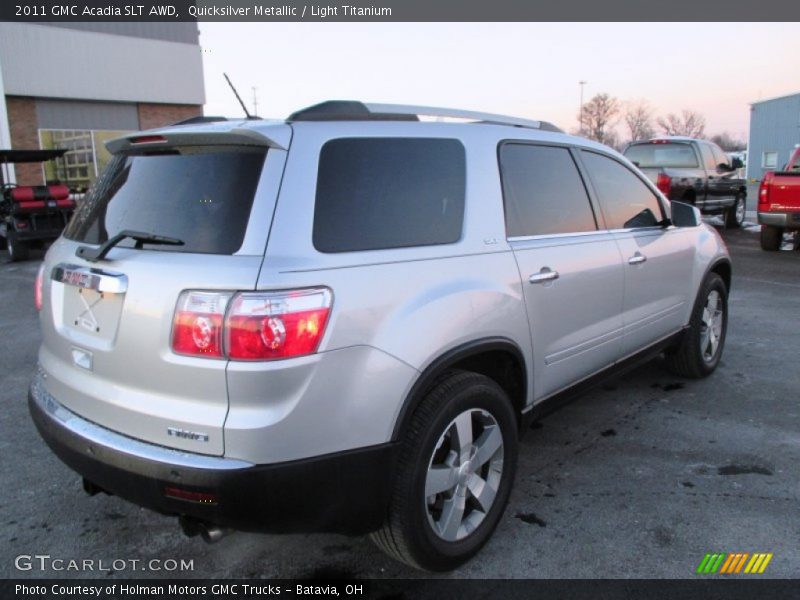 Quicksilver Metallic / Light Titanium 2011 GMC Acadia SLT AWD