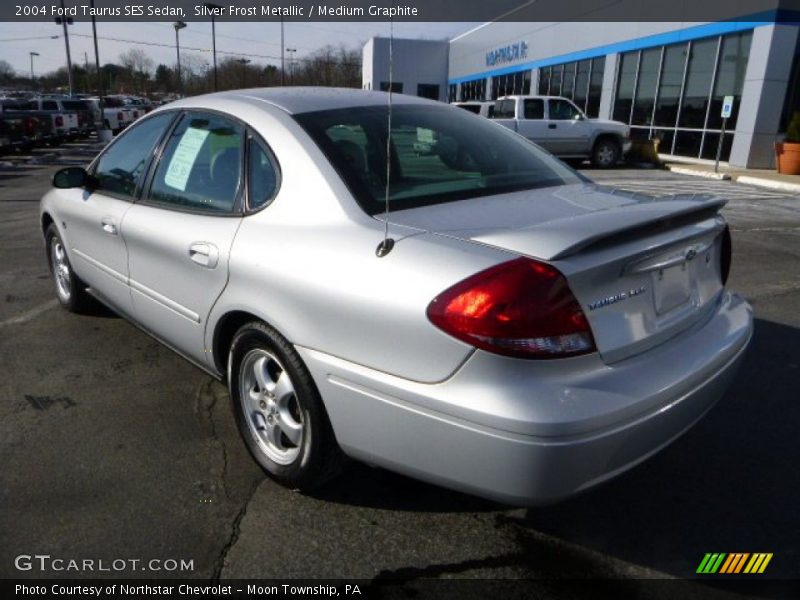 Silver Frost Metallic / Medium Graphite 2004 Ford Taurus SES Sedan