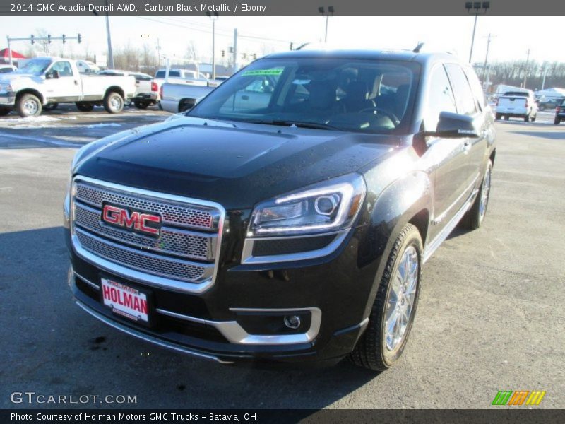 Carbon Black Metallic / Ebony 2014 GMC Acadia Denali AWD