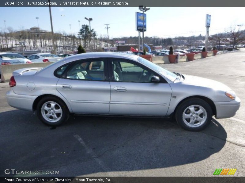 Silver Frost Metallic / Medium Graphite 2004 Ford Taurus SES Sedan