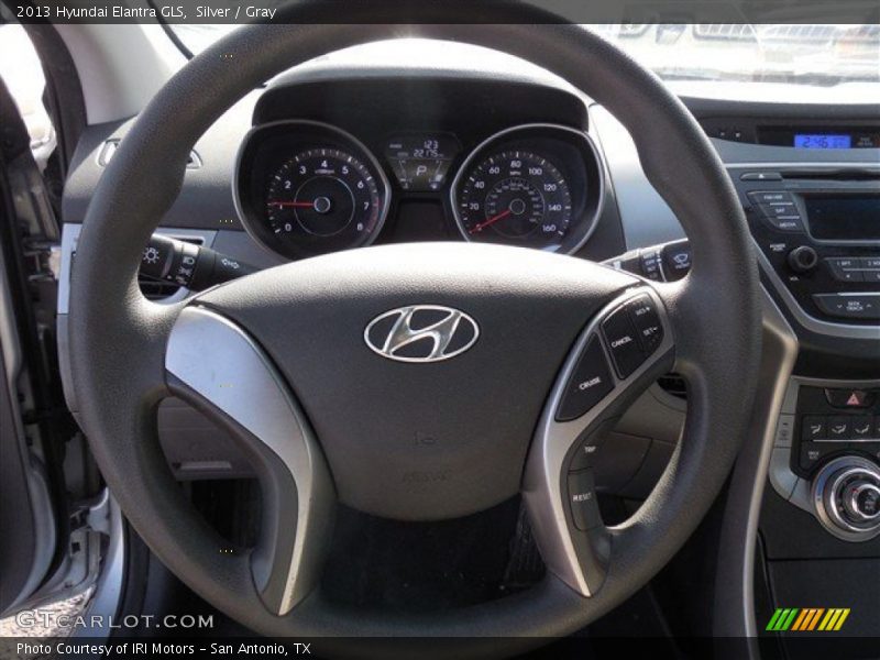 Silver / Gray 2013 Hyundai Elantra GLS