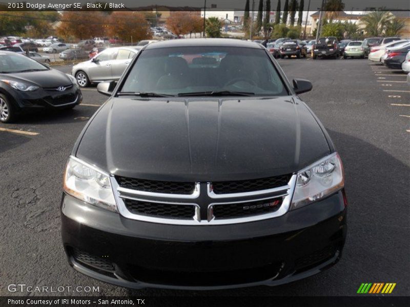 Black / Black 2013 Dodge Avenger SE
