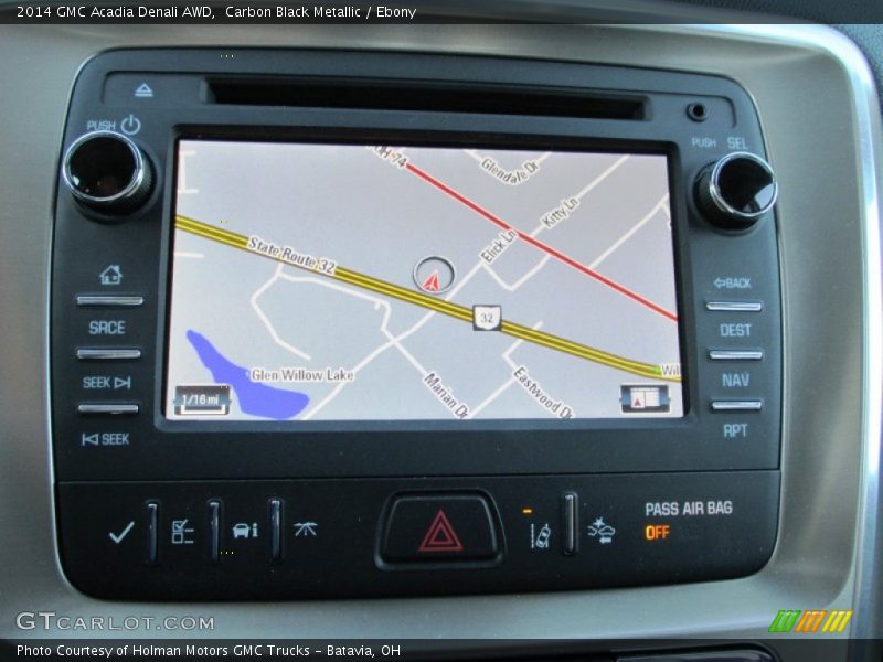 Carbon Black Metallic / Ebony 2014 GMC Acadia Denali AWD