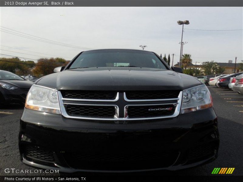 Black / Black 2013 Dodge Avenger SE