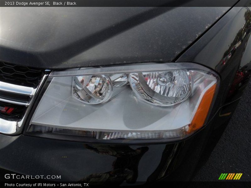 Black / Black 2013 Dodge Avenger SE