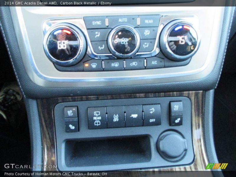 Carbon Black Metallic / Ebony 2014 GMC Acadia Denali AWD