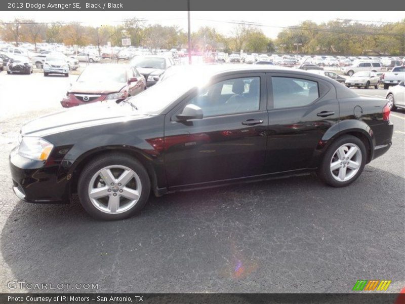 Black / Black 2013 Dodge Avenger SE
