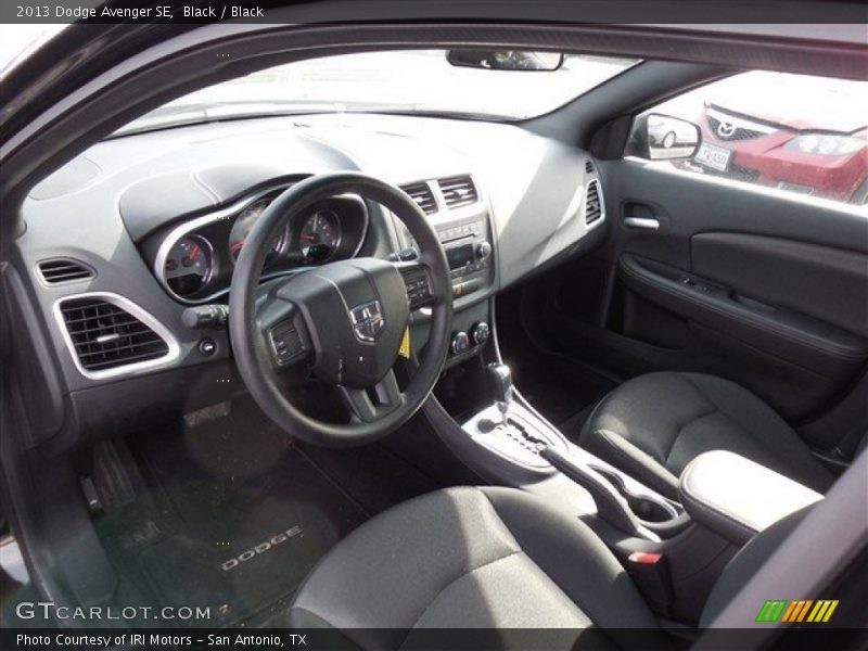 Black / Black 2013 Dodge Avenger SE