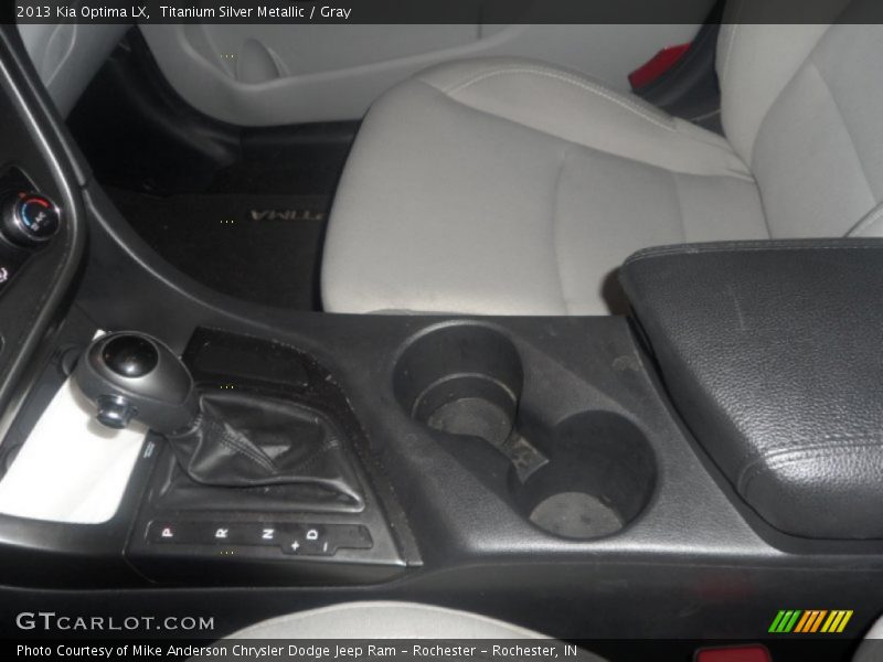 Titanium Silver Metallic / Gray 2013 Kia Optima LX