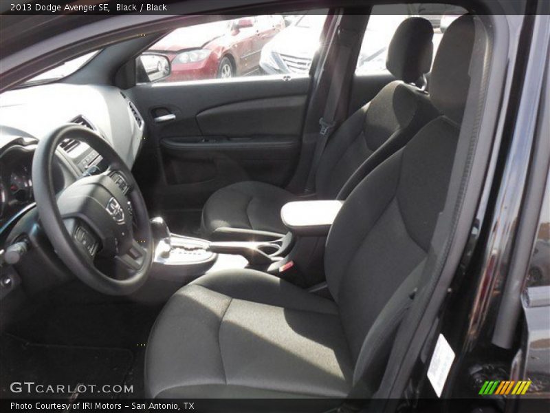 Black / Black 2013 Dodge Avenger SE