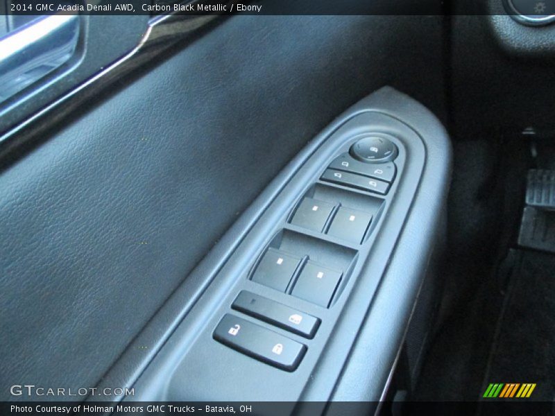 Carbon Black Metallic / Ebony 2014 GMC Acadia Denali AWD