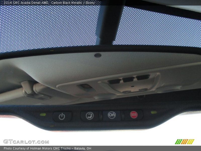 Carbon Black Metallic / Ebony 2014 GMC Acadia Denali AWD