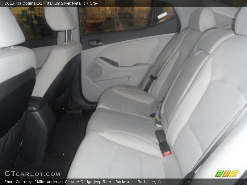 Titanium Silver Metallic / Gray 2013 Kia Optima LX