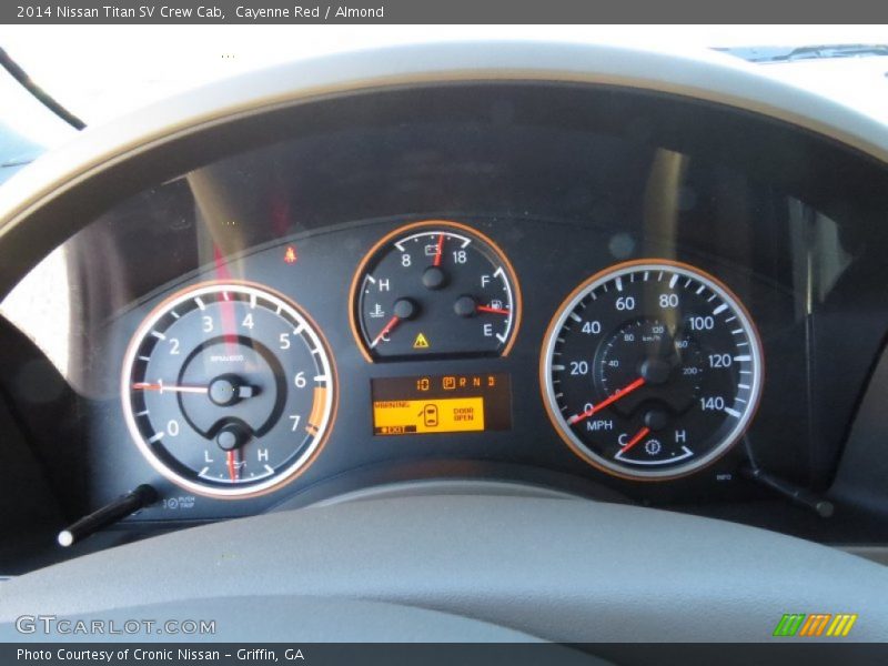  2014 Titan SV Crew Cab SV Crew Cab Gauges
