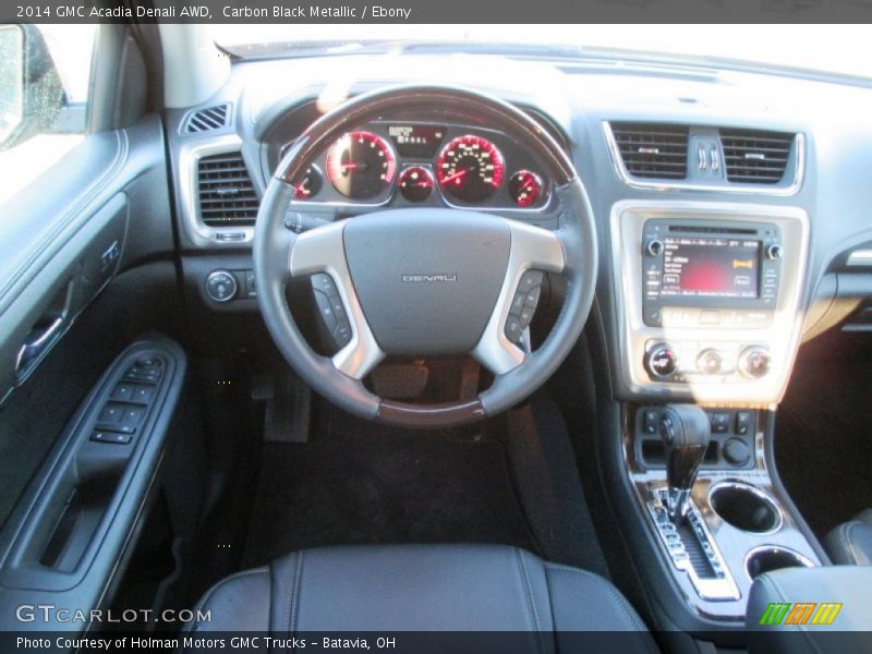 Carbon Black Metallic / Ebony 2014 GMC Acadia Denali AWD