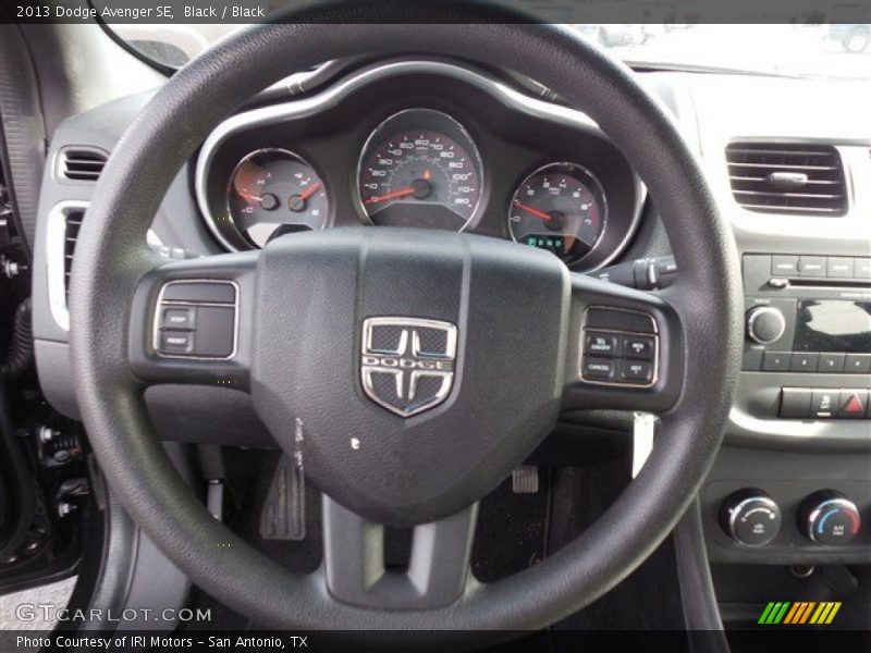 Black / Black 2013 Dodge Avenger SE