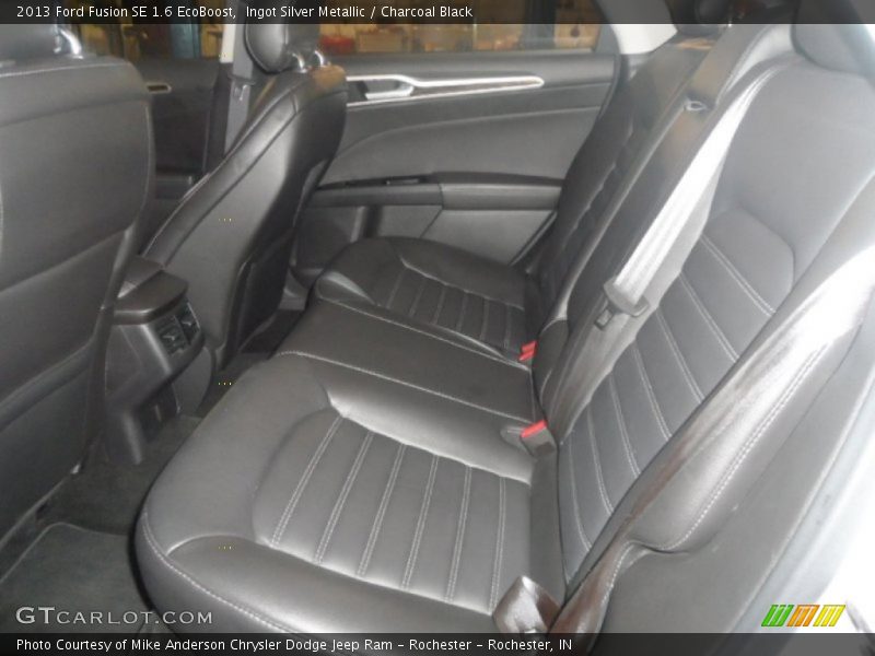 Ingot Silver Metallic / Charcoal Black 2013 Ford Fusion SE 1.6 EcoBoost