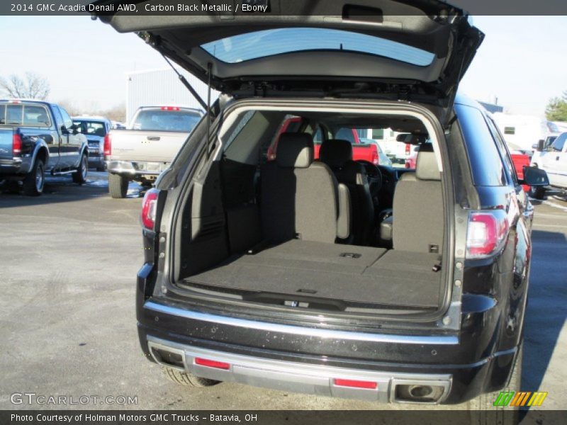 Carbon Black Metallic / Ebony 2014 GMC Acadia Denali AWD