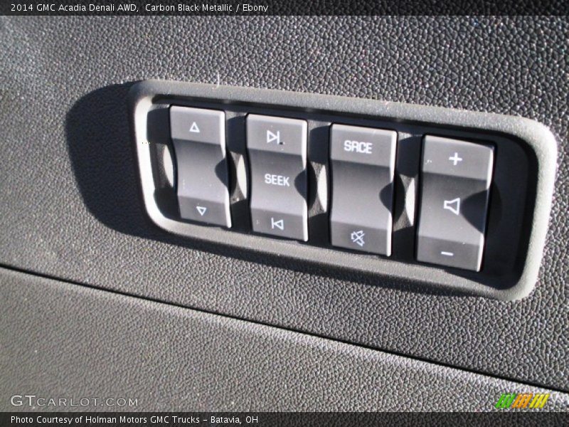 Carbon Black Metallic / Ebony 2014 GMC Acadia Denali AWD