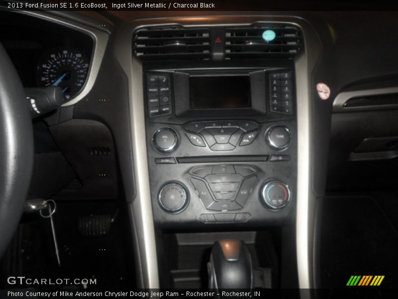 Ingot Silver Metallic / Charcoal Black 2013 Ford Fusion SE 1.6 EcoBoost
