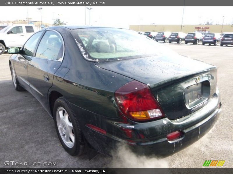 Polo Green Metallic / Neutral 2001 Oldsmobile Aurora 4.0