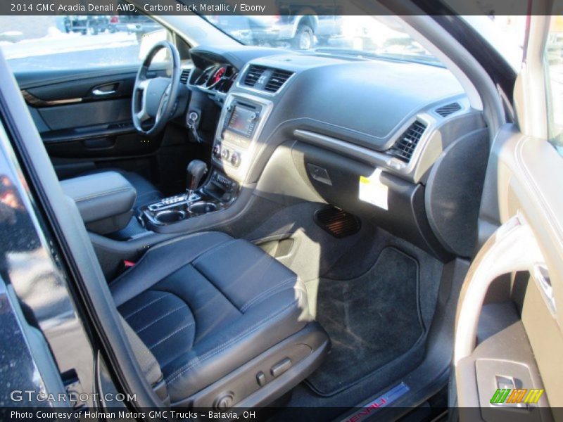 Carbon Black Metallic / Ebony 2014 GMC Acadia Denali AWD