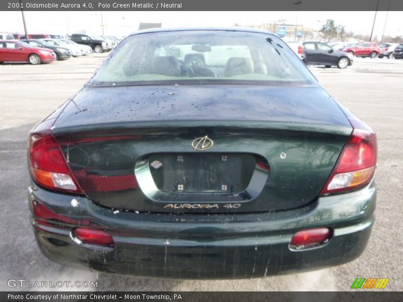 Polo Green Metallic / Neutral 2001 Oldsmobile Aurora 4.0