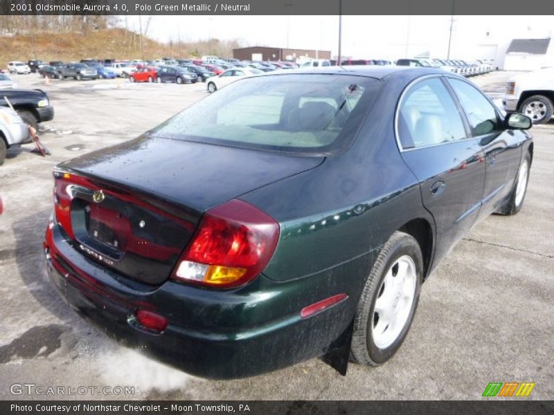 Polo Green Metallic / Neutral 2001 Oldsmobile Aurora 4.0
