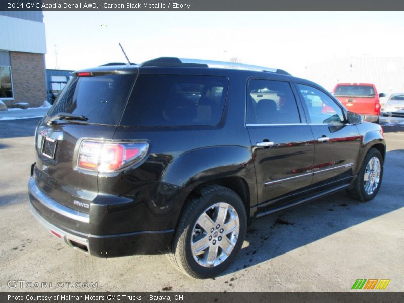 Carbon Black Metallic / Ebony 2014 GMC Acadia Denali AWD