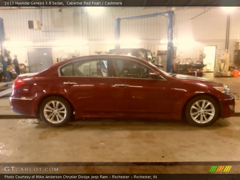 Cabernet Red Pearl / Cashmere 2013 Hyundai Genesis 3.8 Sedan