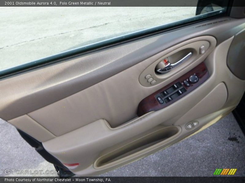 Polo Green Metallic / Neutral 2001 Oldsmobile Aurora 4.0