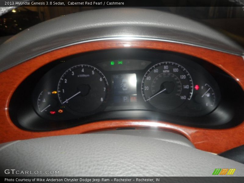Cabernet Red Pearl / Cashmere 2013 Hyundai Genesis 3.8 Sedan